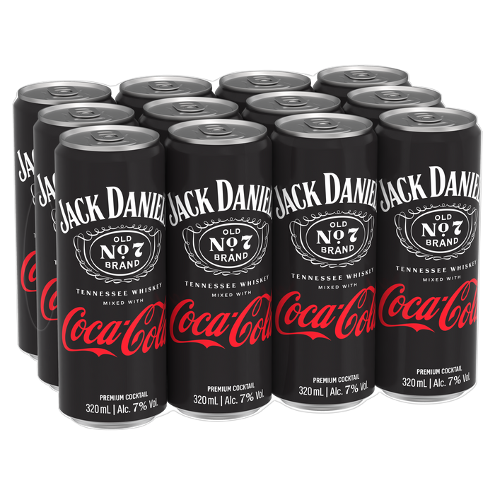 Jack & Coke (12 cans x 320ml)