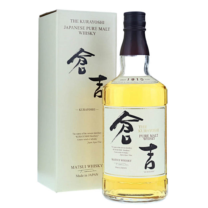 Kurayoshi Whisky Pure Malt ABV 43% 70cl with Gift Box