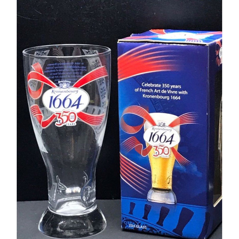 1664 KRONENBOURG 350TH GLASS