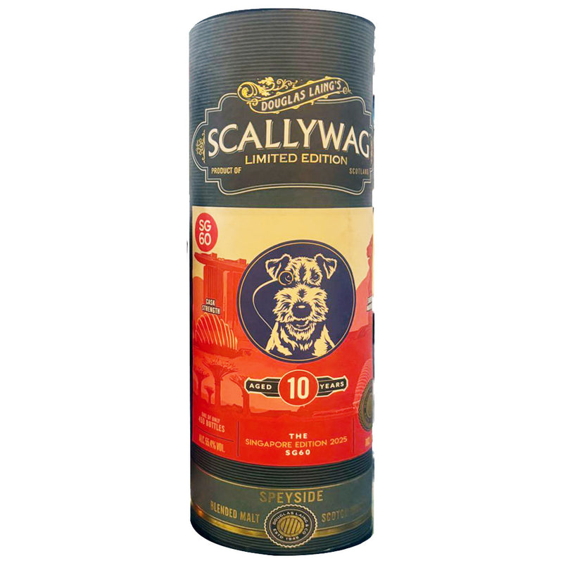 (EOY  Sale) Douglas Laing's Scallywag Singapore Anniversary 60 Edition 2025 ABV 55.4% 700ml