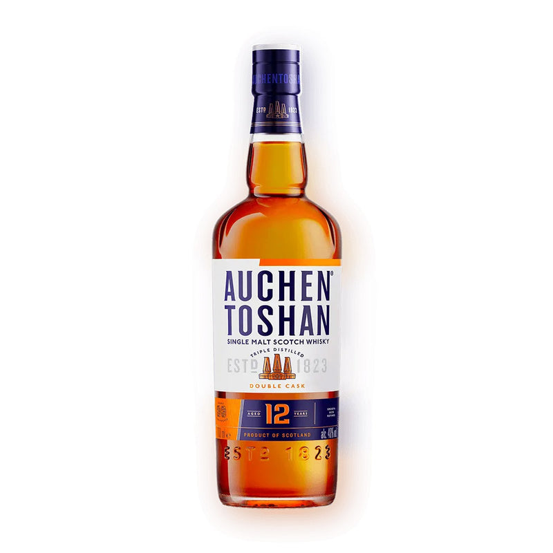 Auchentoshan 12 Year Old Double Cask Lowland Single Malt Scotch Whisky ABV 40% 70cl With Gift Box