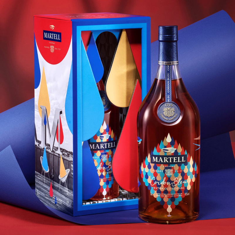 Martell Cordon Bleu Christoph Niemann 2023 Limited Edition ABV 40% 100cl (1L)