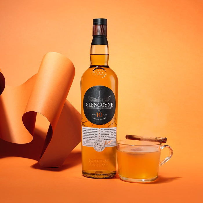 Glengoyne 10 Year Old Highland Single Malt Scotch Whisky ABV 40% 70cl with Gift Box
