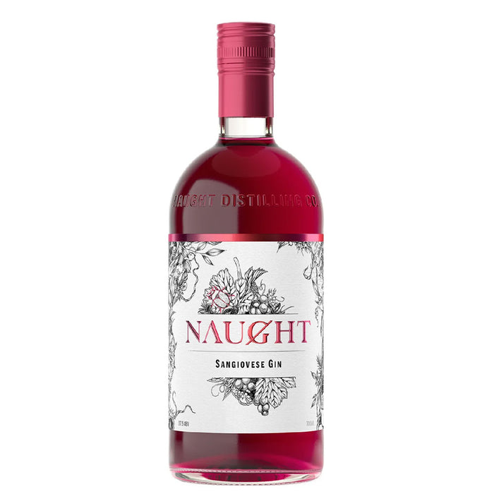 (12.12xChristmas Sale) Naught Sangiovese Gin 700ml ABV 37.5% 700ml