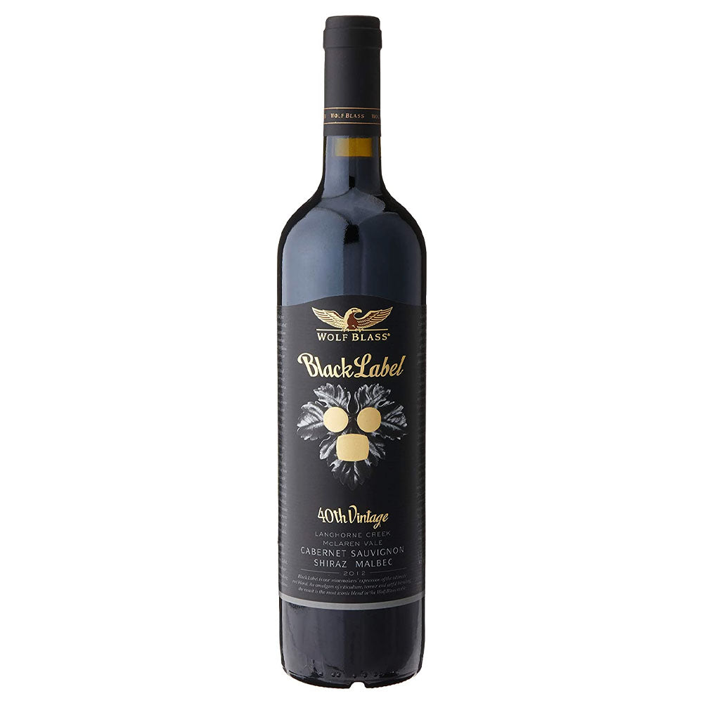 Wolf Blass Black Label 40th Vintage Cabernet Sauvignon Shiraz