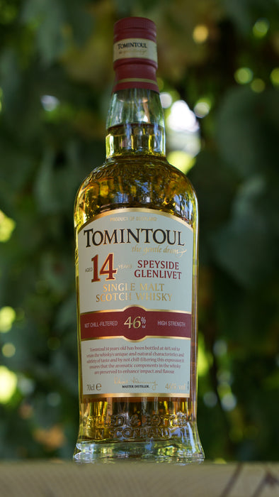 Tomintoul 14 Year Old Speyside Single Malt Scotch Whisky ABV 46% 700ml