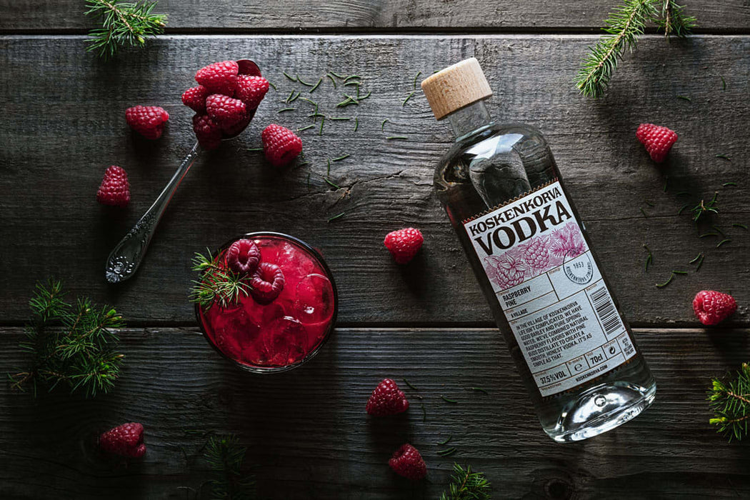 Koskenkorva Raspberry Pine Vodka ABV 37.5% 700ml