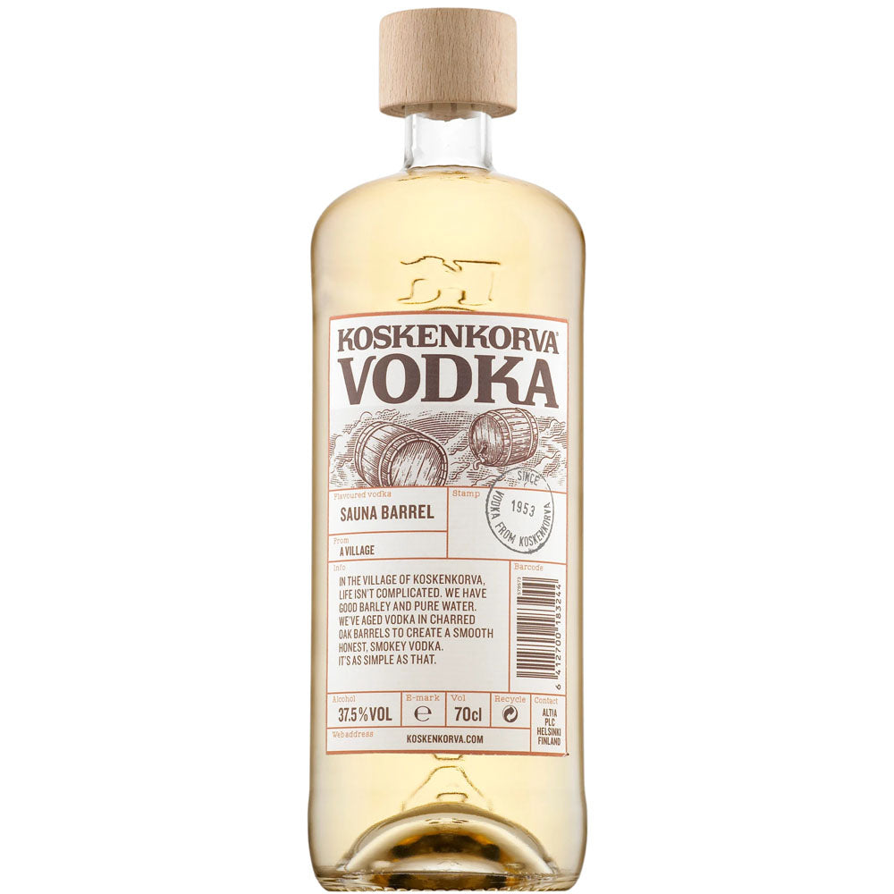 Koskenkorva Sauna Barrel Vodka ABV 37.5 700ml — The Liquor Shop Singapore