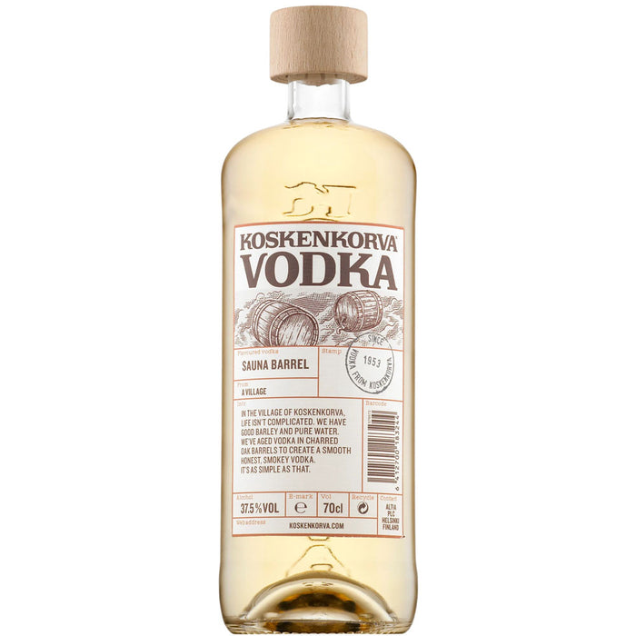 Koskenkorva Sauna Barrel Vodka ABV 37.5% 700ml