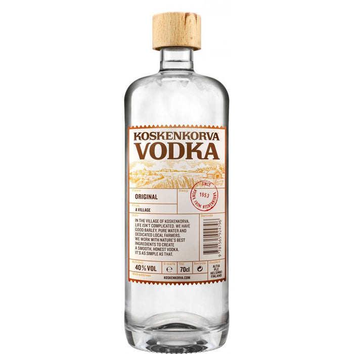 Koskenkorva Original Vodka ABV 40% 700ml