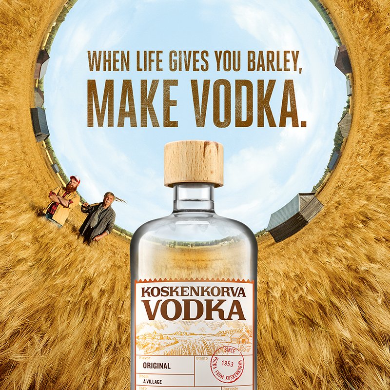 Koskenkorva Original Vodka ABV 40% 700ml