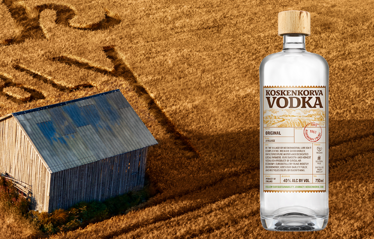 Koskenkorva Original Vodka ABV 40% 700ml