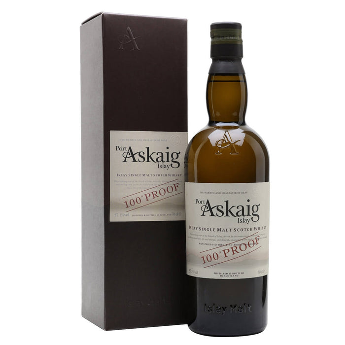 Port Askaig 100° Proof Islay Single Malt Scotch Whisky ABV 57.1% 700ml