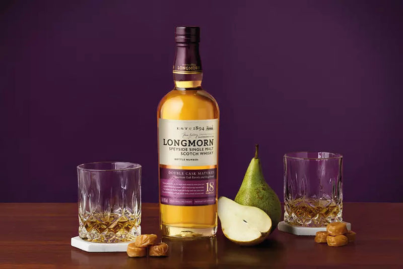 Longmorn 18 Year Double Cask Matured American Oak Barrels ABV 48% 700ml