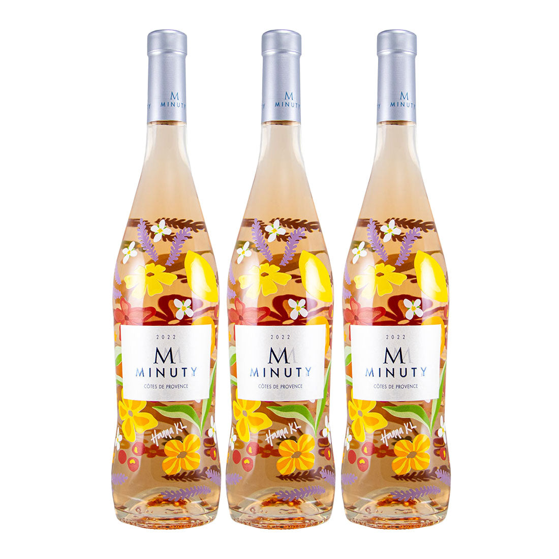 Minuty M Hanna Limited Edition Rose 750ml x 3 Bottles — The Liquor Shop