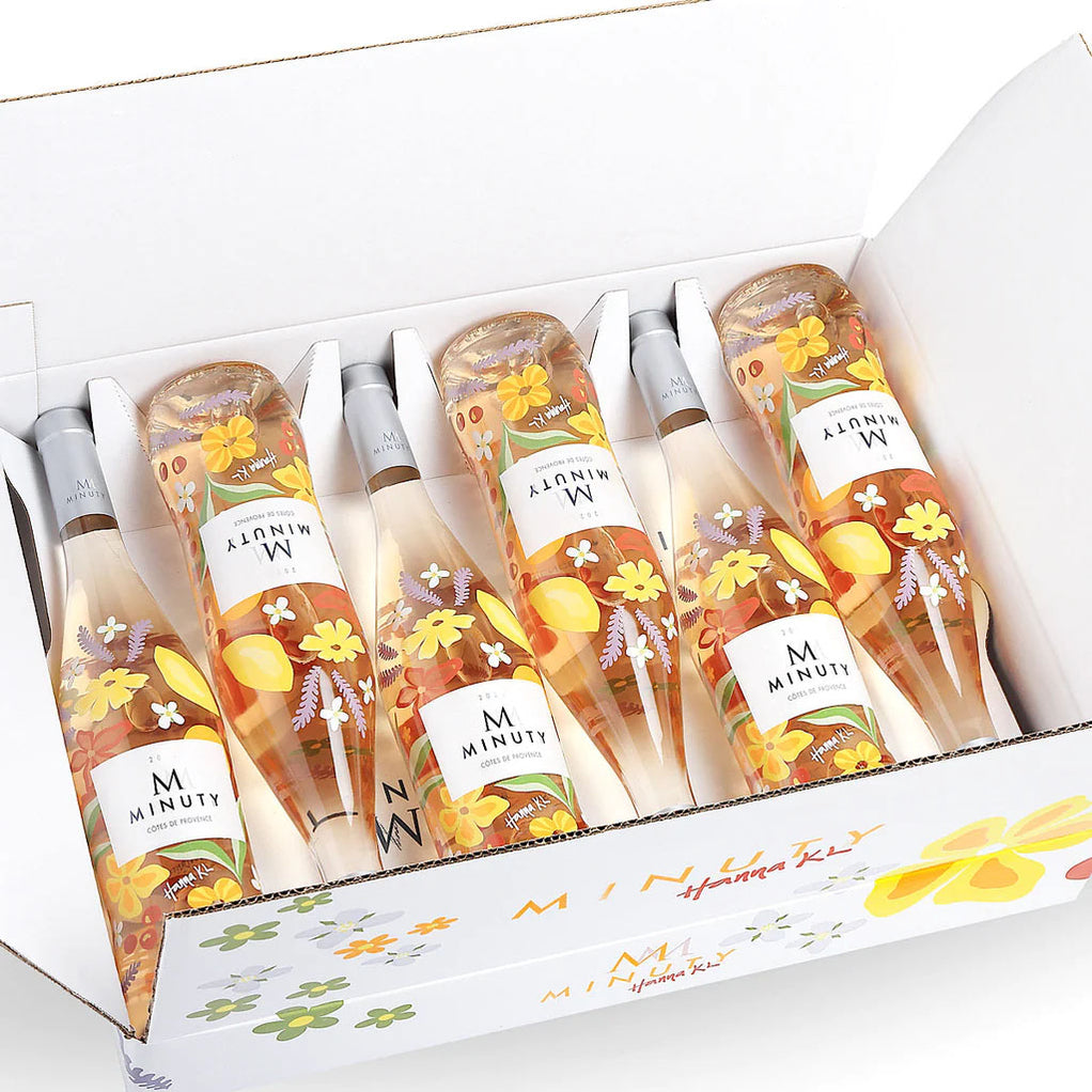 Bundle of 6 Bottles Minuty M Hanna Limited Edition Rose 750ml — The