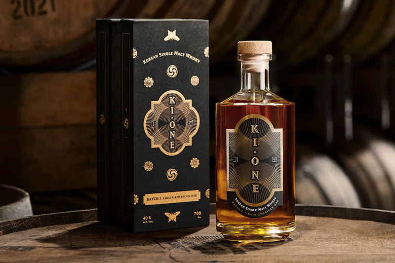 Ki One Batch 1 Virgin American Oak Korean Single Malt Whisky ABV 40% 700ml with Gift Box