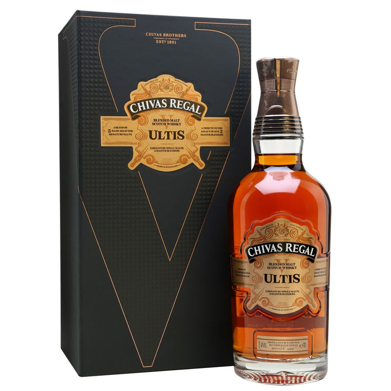 Chivas Regal Ultis Blended Scotch Whisky ABV 40% 1000ml (1L) with Gift Box
