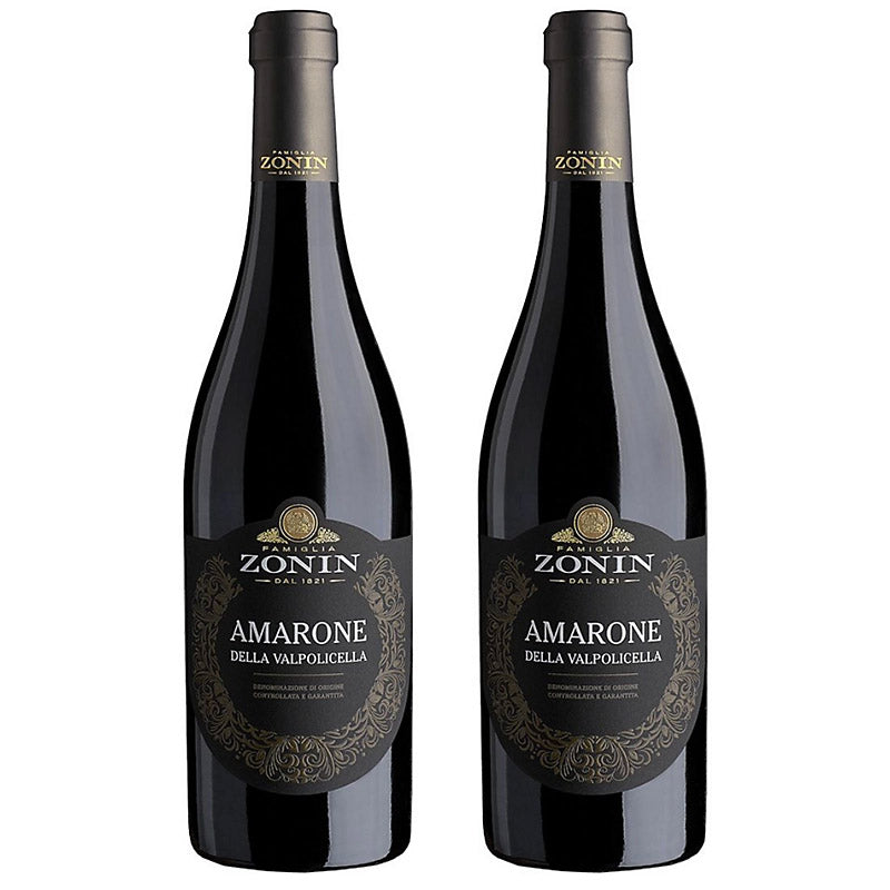 Zonin Amarone Della Valpolicella ABV 15.5% 750ml x 2 Bottles