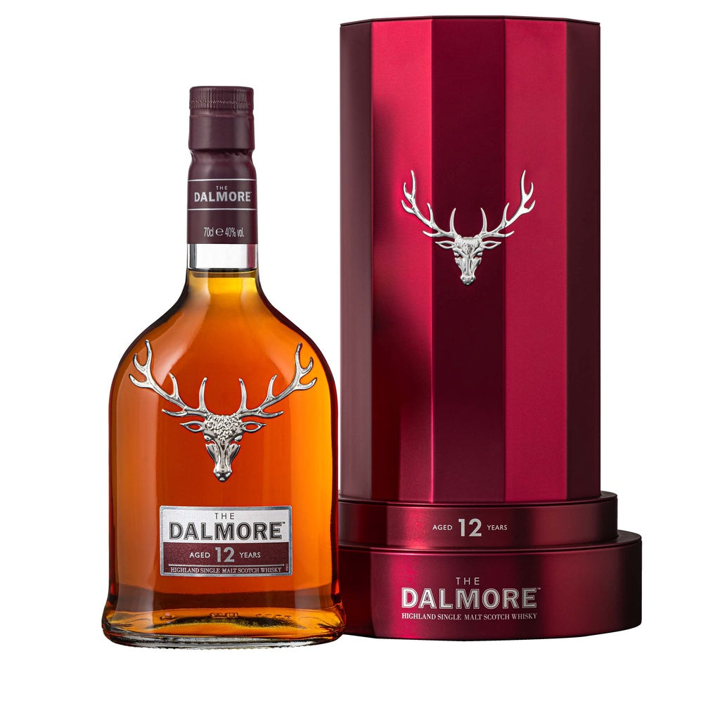 The Dalmore 12 Year Old Highland Single Malt Scotch Whisky ABV 40