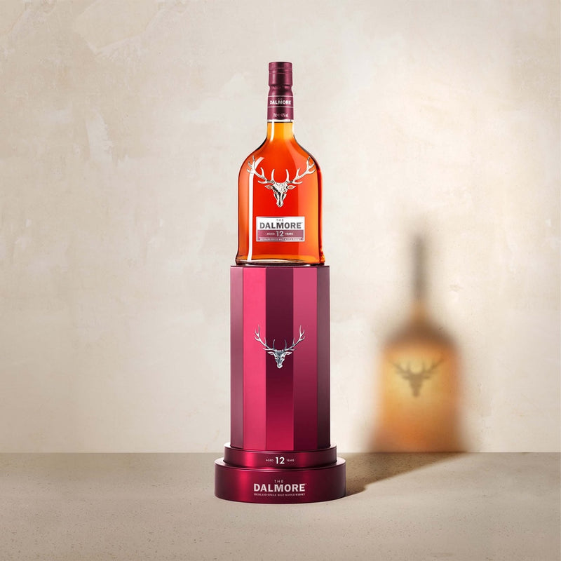 The Dalmore 12 Year Old Highland Single Malt Scotch Whisky ABV 40% 70cl - Pedestal Gift Tin