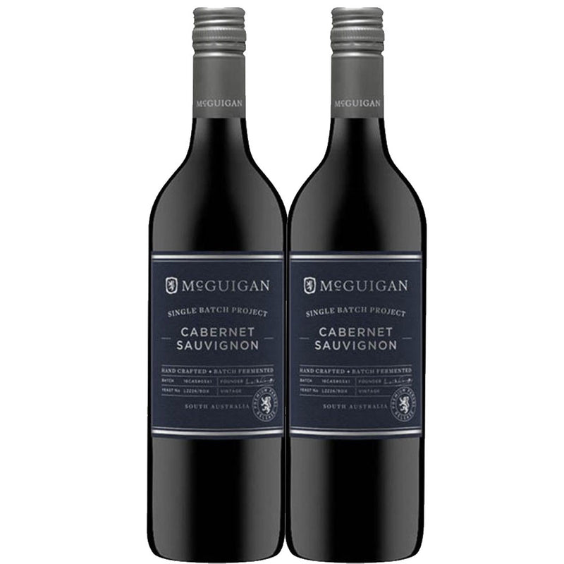 Mcguigan Single Batch Project Cabernet Sauvignon 750ml x 2 Bottles