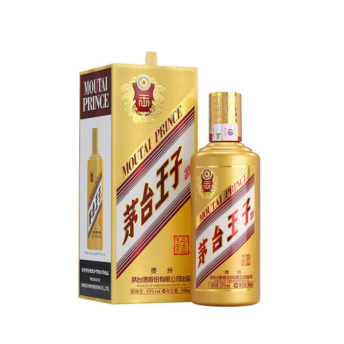 Moutai Prince Chiew (Golden Prince) 茅台金王子酒 ABV 53% 500ml