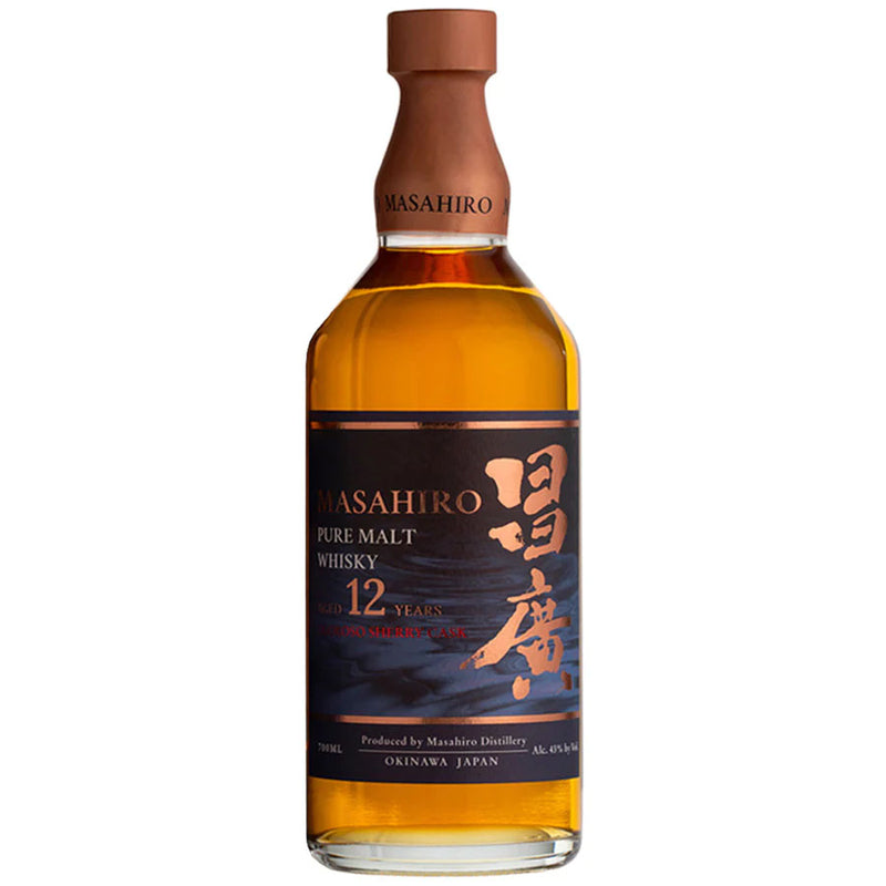 Masahiro 12 Year Oloroso Sherry Cask Pure Malt Whisky ABV 43% 700ml