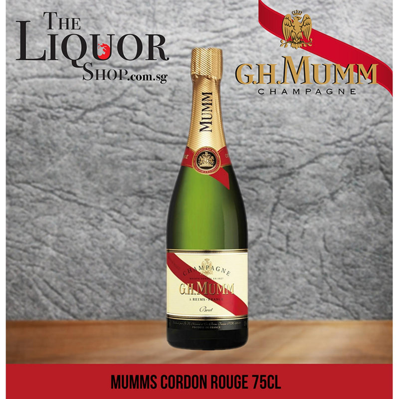 GH Mumm Cordon Rouge N.V Champagne 750ml