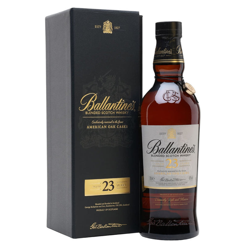 Ballantine's 23 Year Old Blended Scotch Whisky ABV 40% 70cl With Gift Box