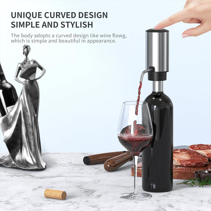 Electric Wine Aerator & Dispenser Rechargeable