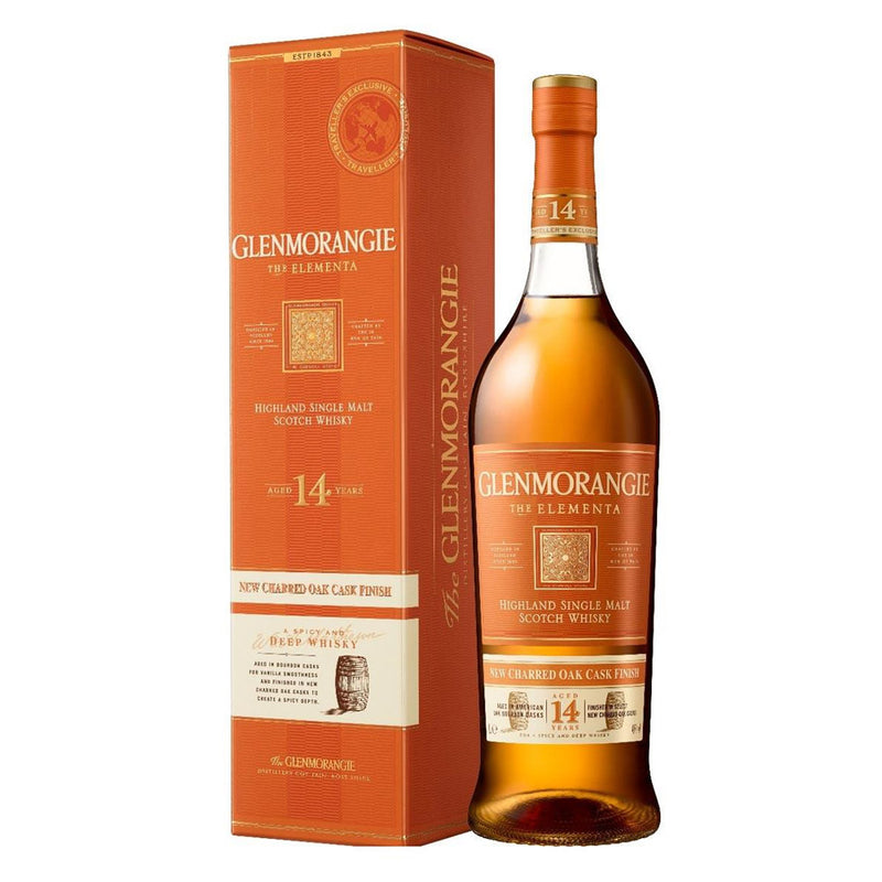 Glenmorangie Elementa 14 Years Old ABV 43% 1000ml with Gift Box (1L)