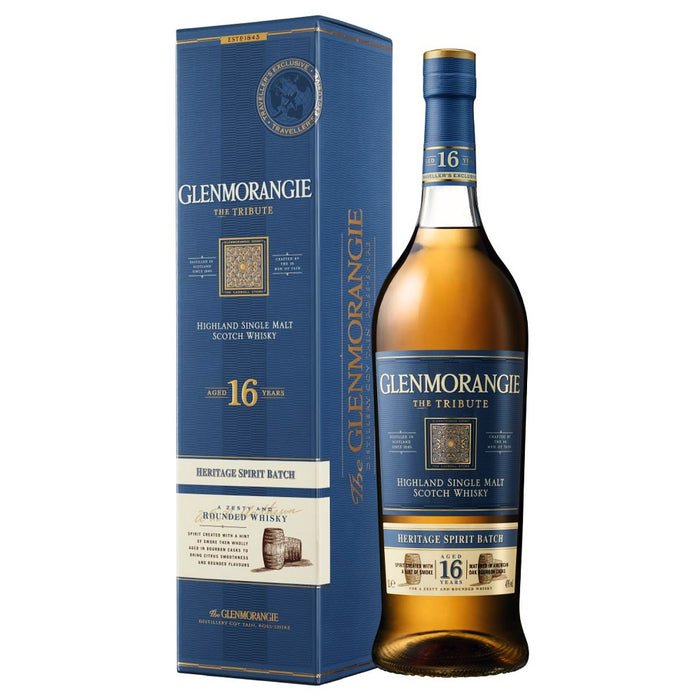 Glenmorangie Tribute 16 Years Old ABV 43% 1000ml with Gift Box (1L)