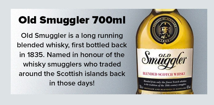 Old Smuggler Blended Whisky 700ml