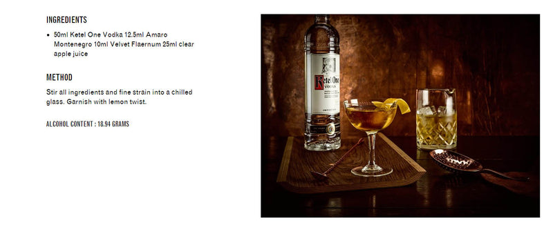 (Clearance) Ketel One Vodka Original ABV 40% 1000ml (1L)