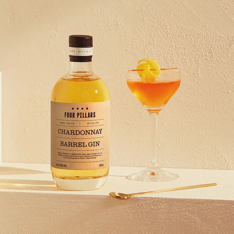 Four Pillars Chardonnay Barrel Gin ABV 43.8% 500ml