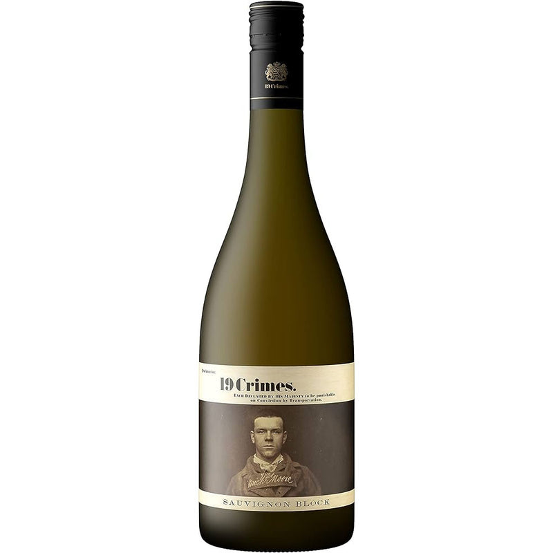 19 Crimes Sauvignon Block White Wine 75cl