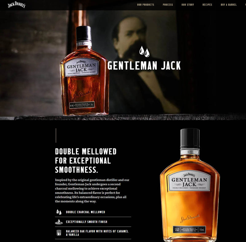 Jack Daniel's Gentleman Jack Rare Tennessee Whiskey ABV 40% 700ml