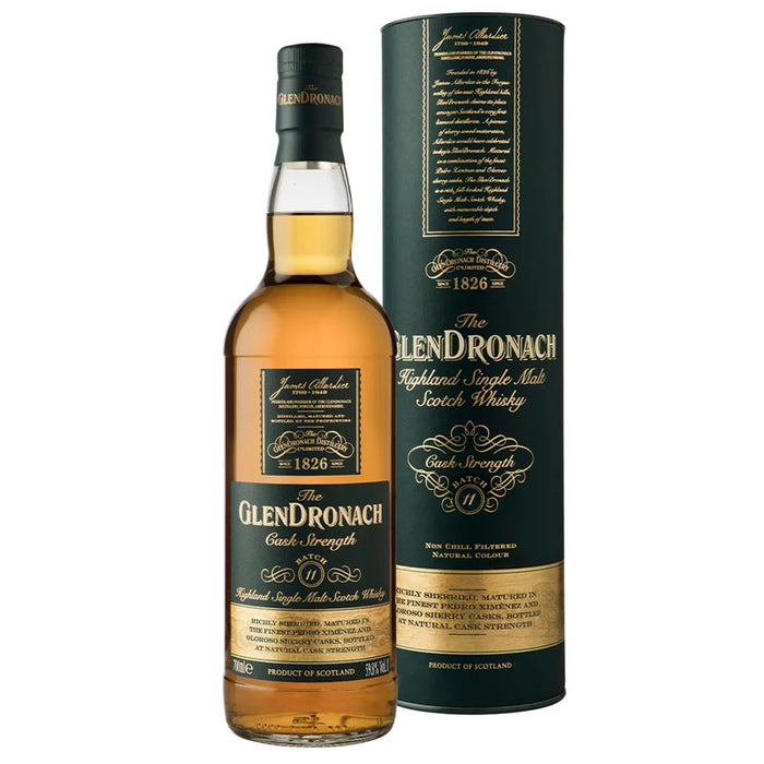 Glendronach Cask Strength Batch 11 Single Malt Scotch Whisky ABV 59.8% 700ml
