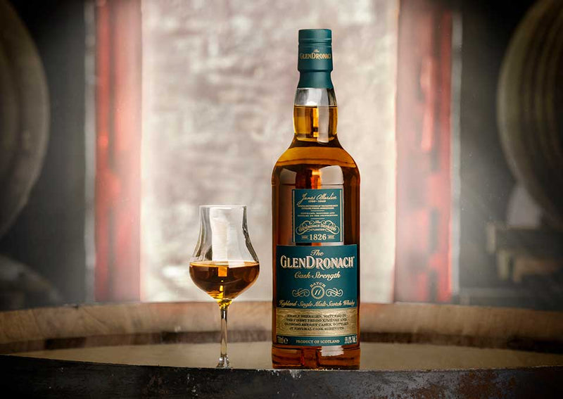 The Glendronach Cask Strength Batch 11 Highland Single Malt Scotch Whisky ABV 59.8% 70cl with Gift Box