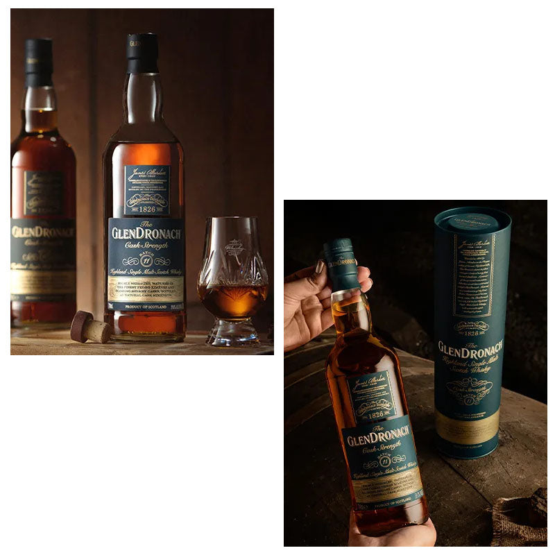 The Glendronach Cask Strength Batch 11 Highland Single Malt Scotch Whisky ABV 59.8% 70cl with Gift Box