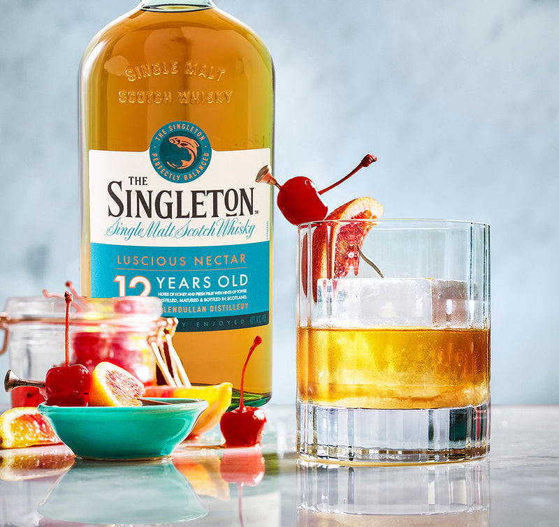 The Singleton of Dufftown 12 Year Old Single Malt Scotch Whisky ABV 40% 700ml + Singleton Cheeseboard