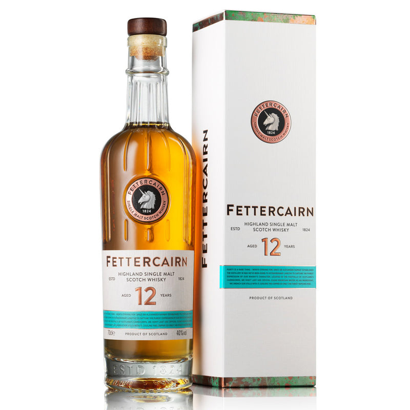 Fettercairn 12 Year Highland Single Malt Whisky ABV 40% 700ml