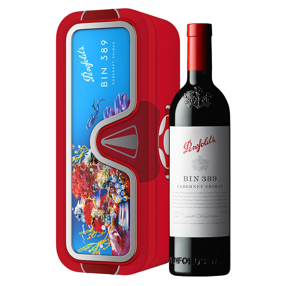 Penfolds Bin 389 Cabernet Shiraz ABV 14.5% 750ml with Limited Edition — The  Liquor Shop Singapore