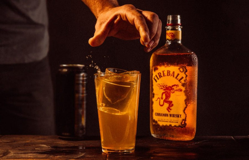 Fireball Cinnamon Canadian Whisky 750ml