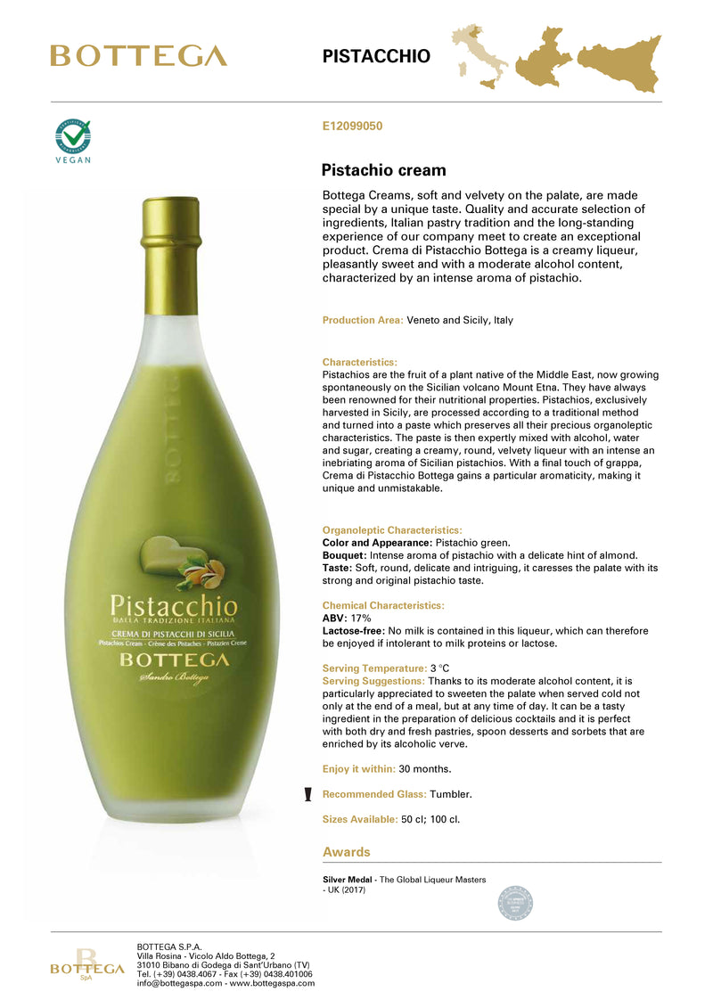 (MAF Sale) Bottega Pistachio Cream 500ml