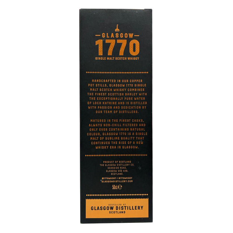 Glasgow 1770 TWS Limited Edition Cask No. 16/171 Oloroso Sherry Butt ABV 62.7% 500ml