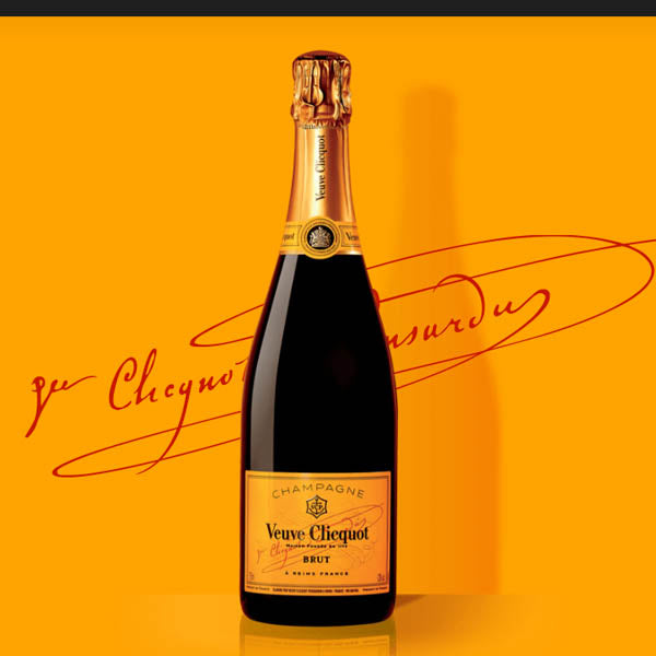 (Official Agent Stock with Box) Bundle of 6 Bottles Veuve Clicquot Yellow Label Champagne Brut 750ml