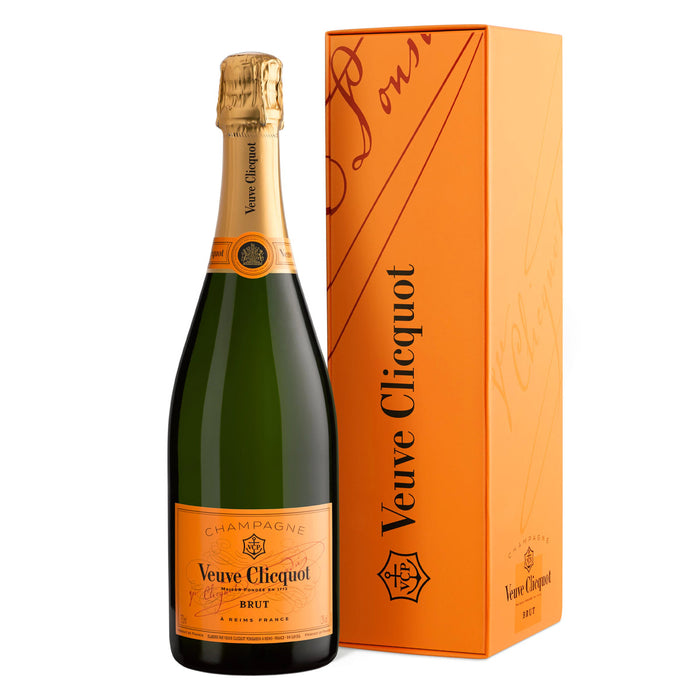 Bundle of 2 Bottles Veuve Clicquot Yellow Label Champagne Brut 750ml (Local Agent Stock with Box - Fast Delivery - 3 to 5 working days )