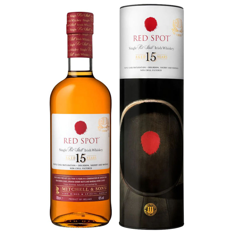 Red Spot 15 Years Single Pot Still Irish Whiskey ABV 46% 700ml